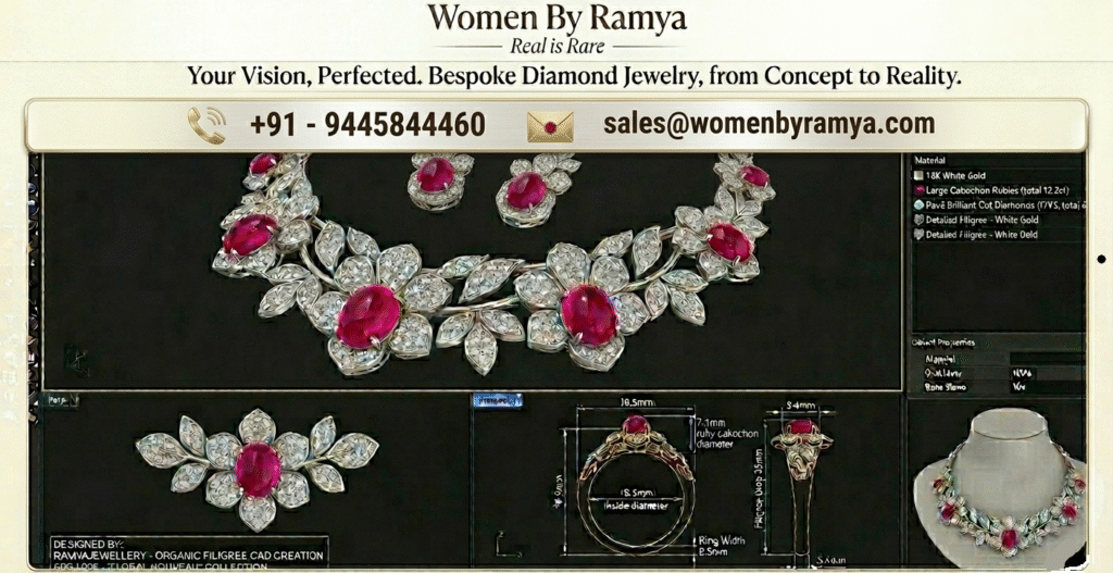 Website page Diamond Jewellery