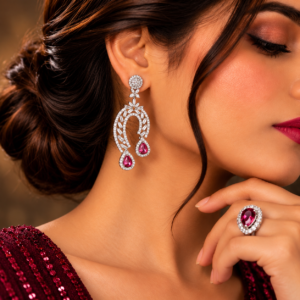 Ravishing Earrings and Ring