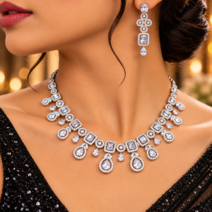 Crystal Veil Necklace