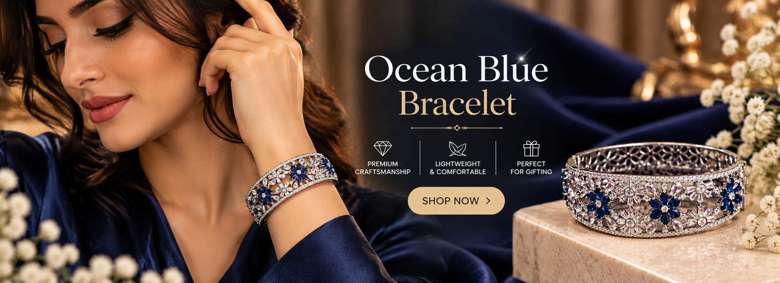 Ocean Blue Bracelet