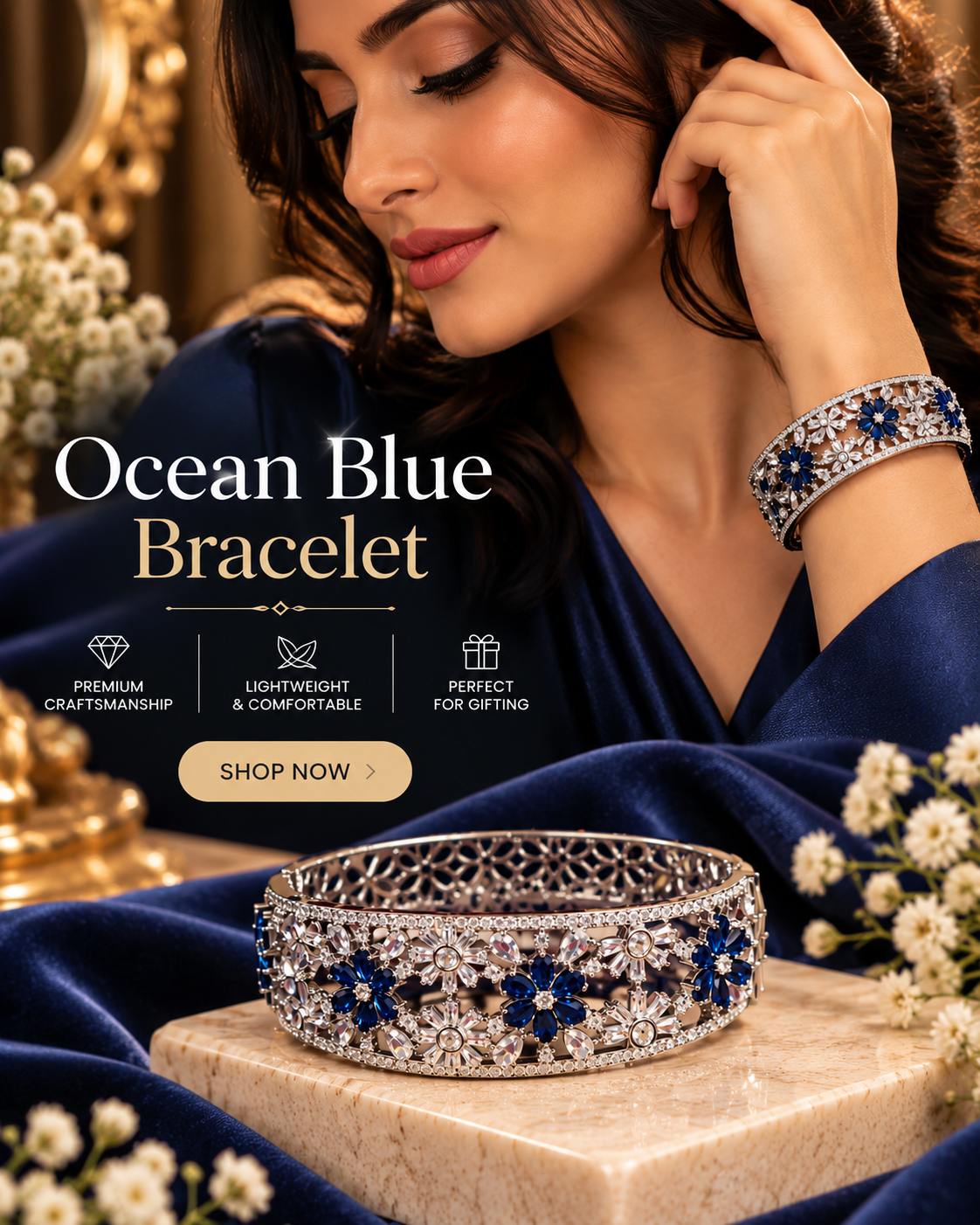 Ocean Blue Bracelet